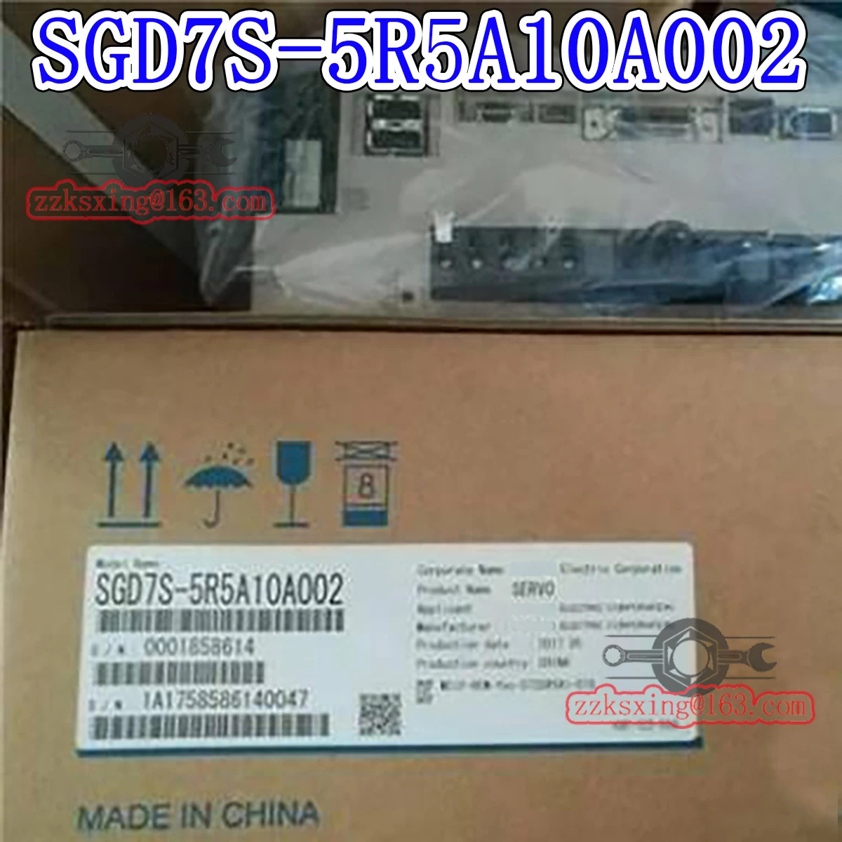 오리지널 AC 서보 드라이버 신 SGD7S-5R5A10A002