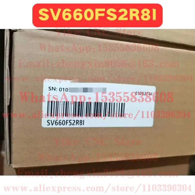 오리지널 SV660FS2R8I 서보 드라이브