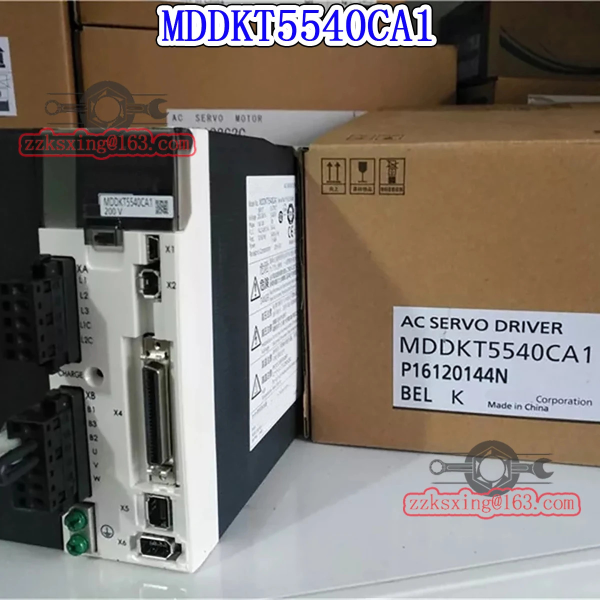 오리지널 AC 서보 드라이버 MDDKT5540CA1