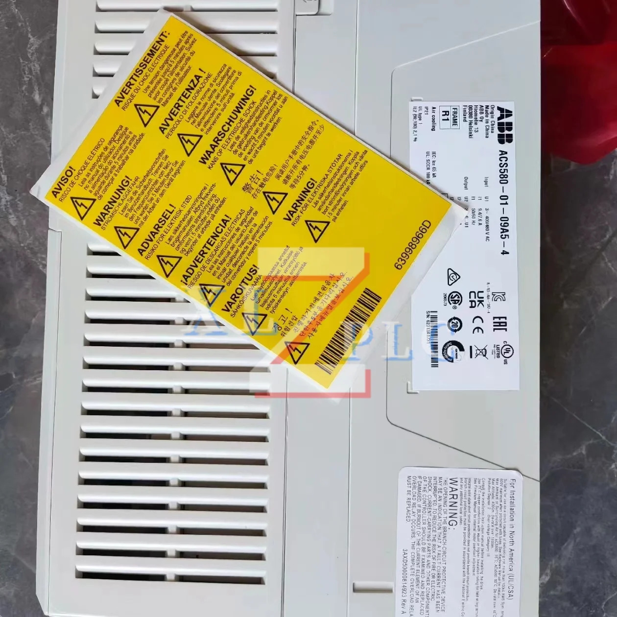인버터 ACS580-01-05A7-4 ACS580-01-09A5-4 new