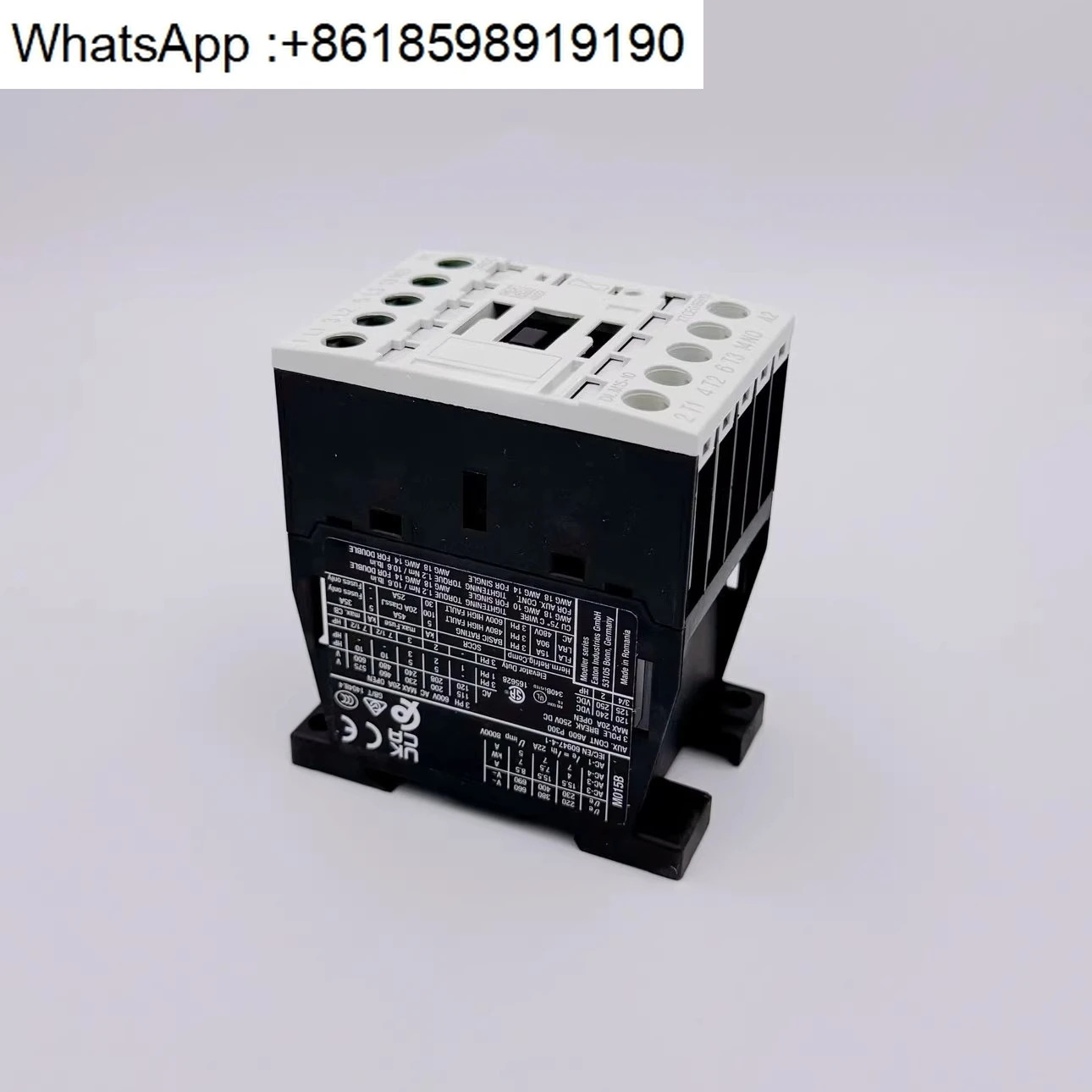 Muller AC 접촉기 DILM15-10 XTCE015B10 24VDC 포장