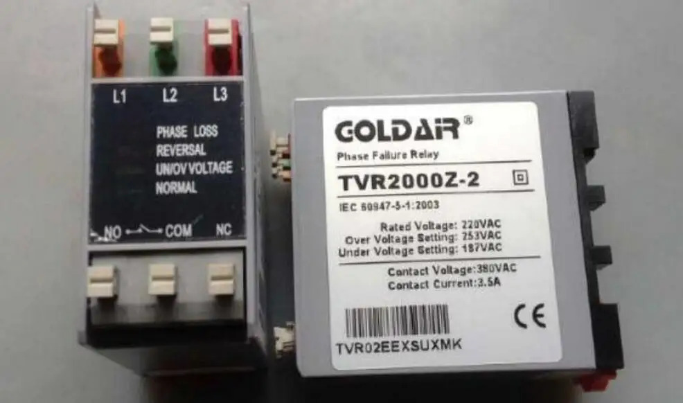 위상 시퀀스 릴레이 3상220V TVR2000Z-2