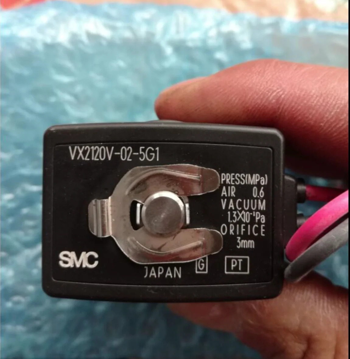 SMC 솔레노이드 밸브 VX2120V-02-5G1 신