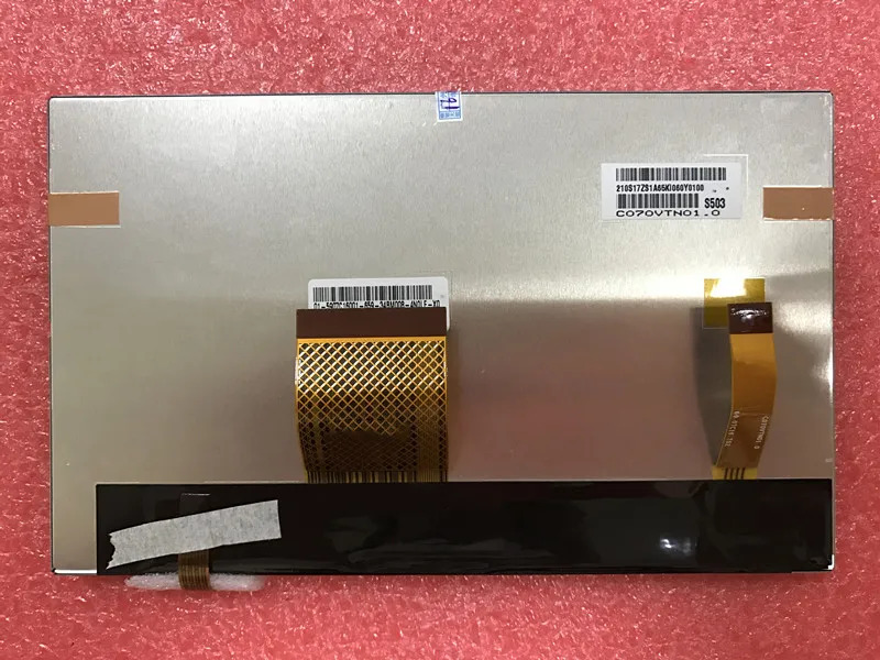 오리지널 LCD 디스플레이 터치 스크린 패널 C070VTN01.0 7 인치