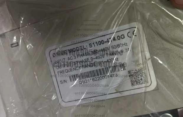 주파수 변환기 S1100-4T4.0G 3.7KW 380V 완전 작동 리퍼 완료