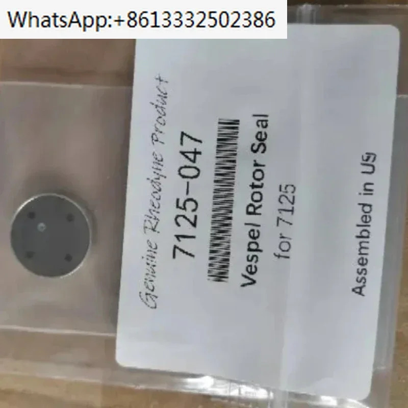 Rheodyne 7725i 수동 밸브 원본7125-047 로터 씰용