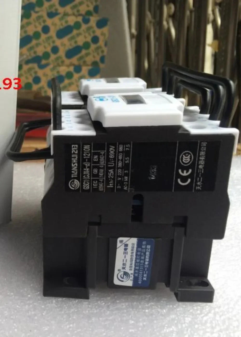Q 기계식 연동 AC 접촉기 213GSC1 CJX4-d -1210N 380V