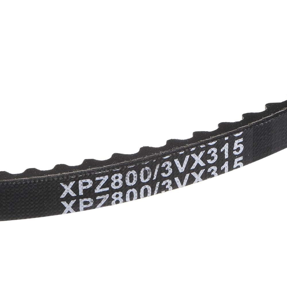 uxcell 3VX315 고무 V 벨트, 로우 엣지 코깅 인더스트리얼 벨트 31.5 길이 x 폭 두께 0.32 41.5 Length - 상세 이미지 3