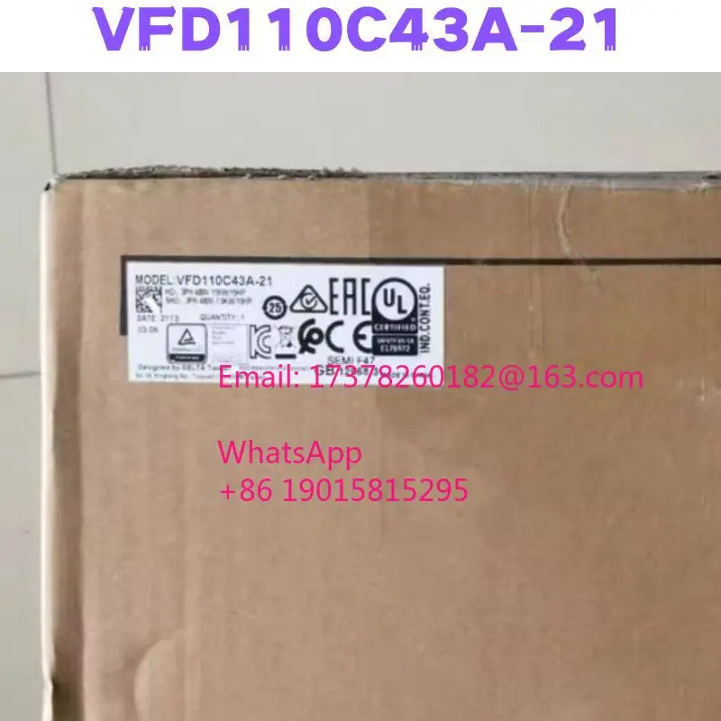 VFD110C43A-21 주파수 변환기
