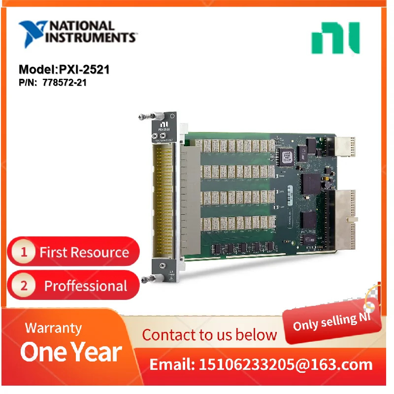 NI PXI-2521 778572 -21 스위치 모듈형 기기