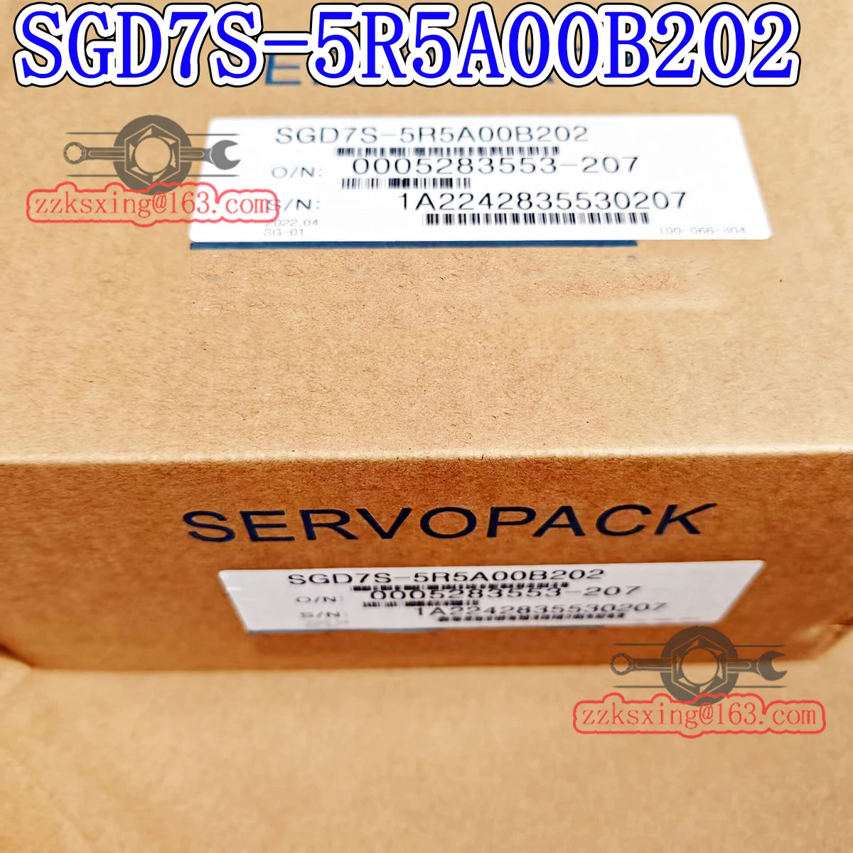 오리지널 AC 서보 드라이버 신 SGD7S-5R5A00B202