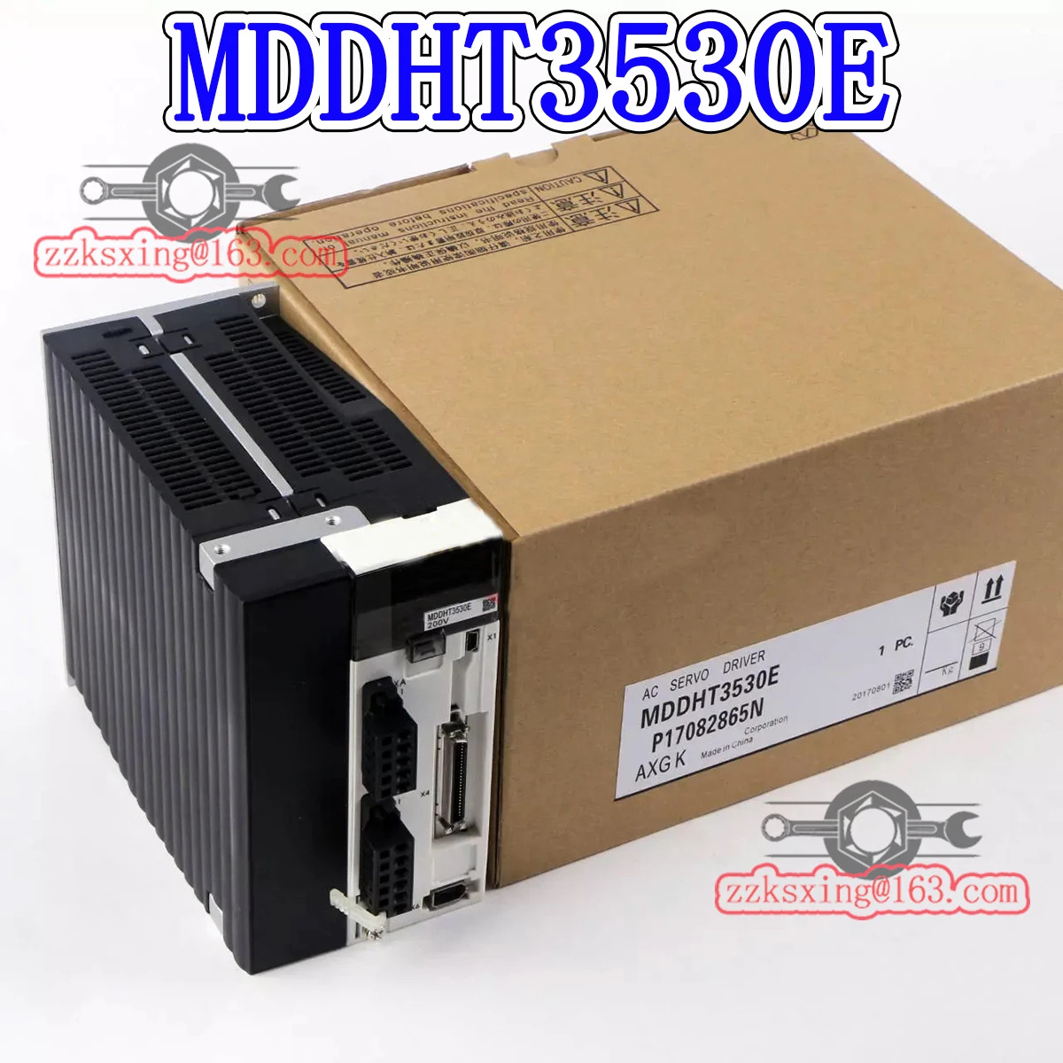 밀기울 새 MDDHT3530E 오리지널 AC 서보 드라이버박스 포함
