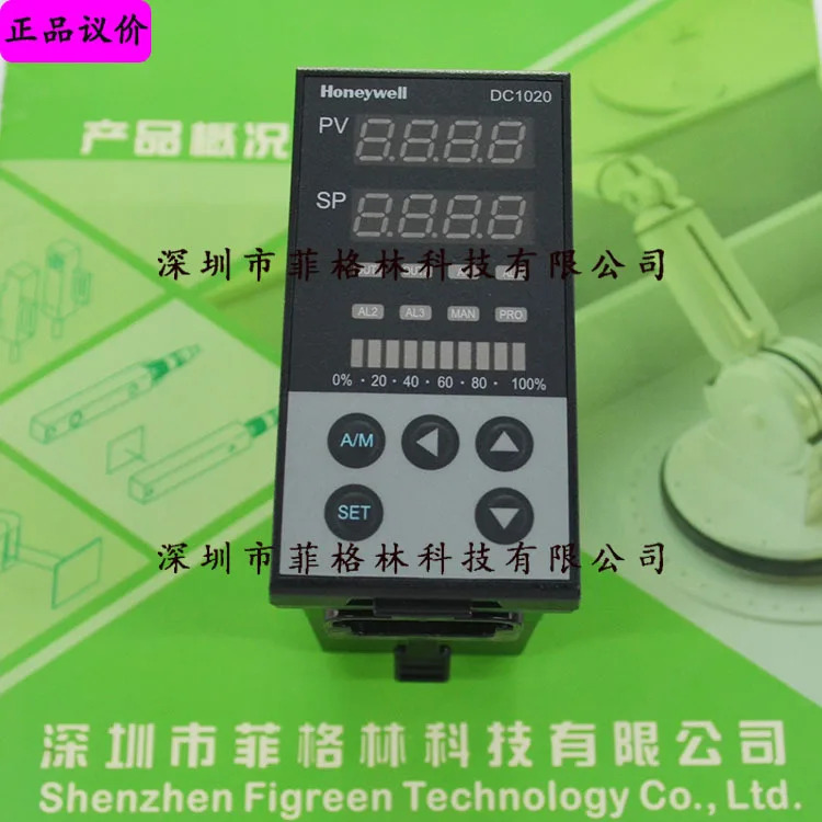 실제 DC1020CT-112000-E 하니웰 온도 조절기
