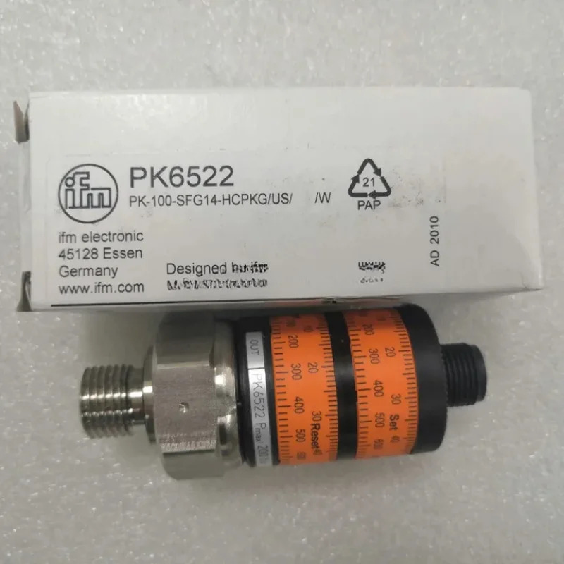 ifm PK6522 PK-100-SFG14-HCPKG/US/ /W 압력 스위치
