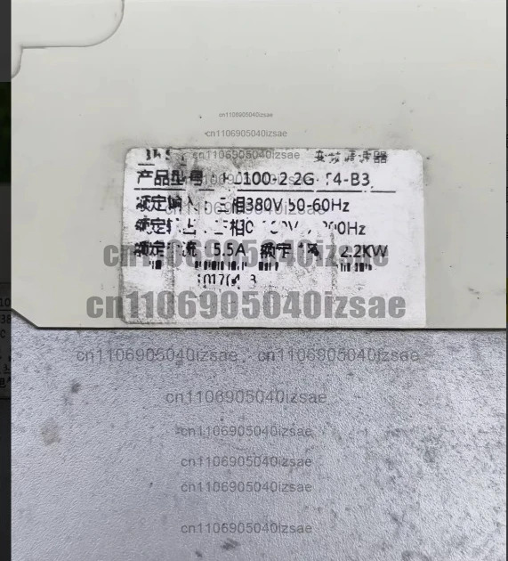 주파수 변환기 FC100-2.2G-T4-B3 2.2KW 380V 리퍼 완료