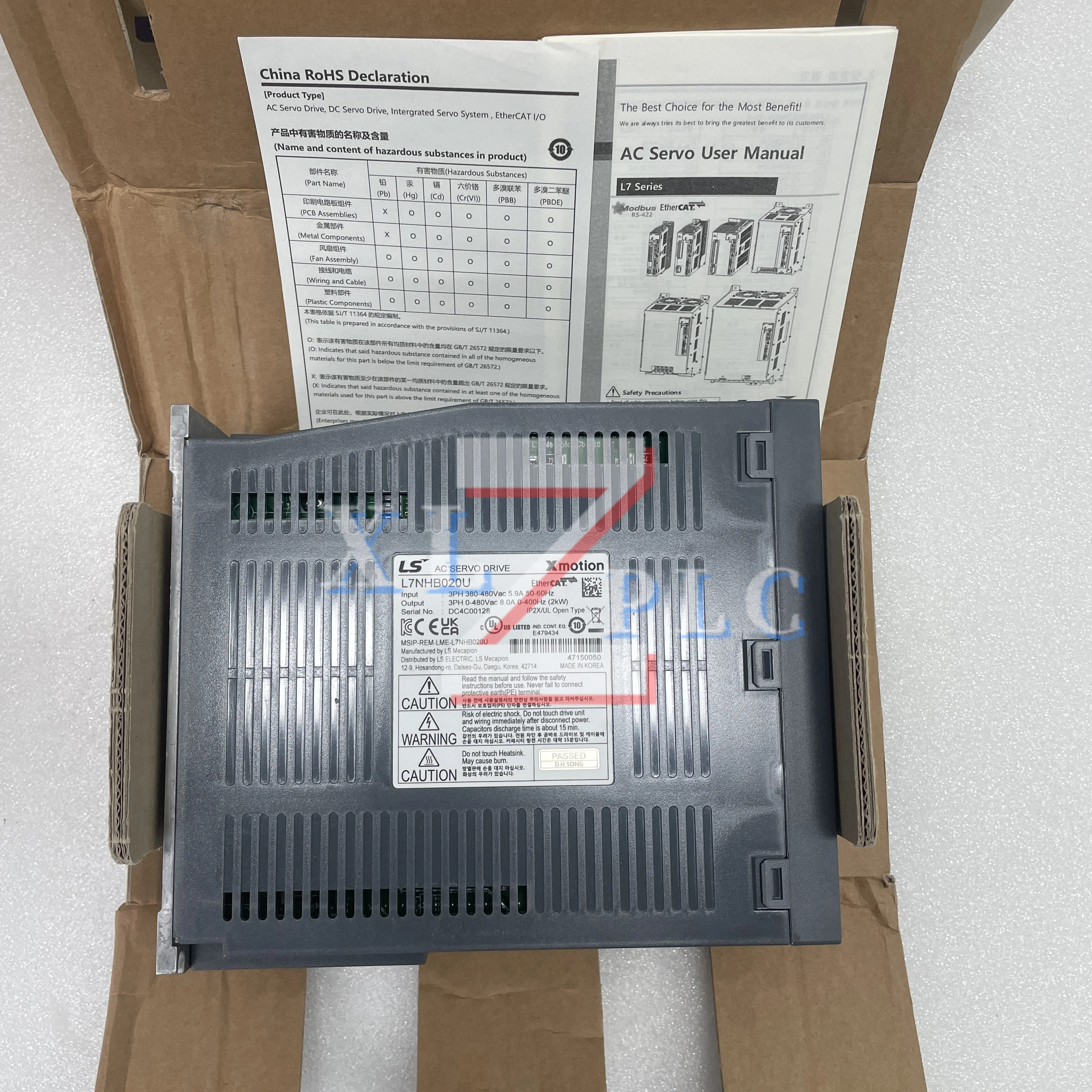 서보 드라이버 신규 입고 L7NHA020U L7NHB020U