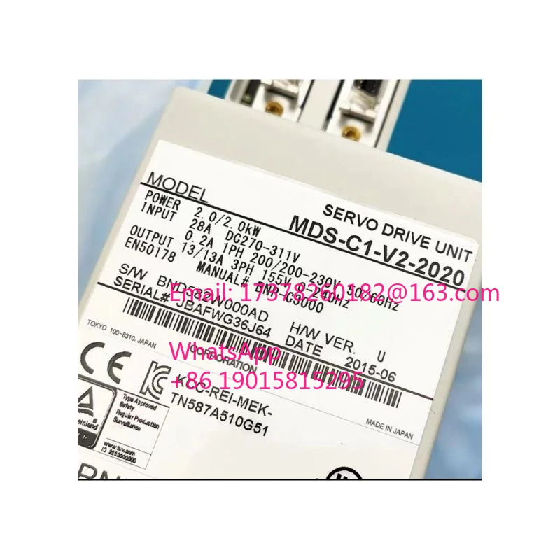 MDS-C1-V2- 오리지널 서보 드라이브 유닛