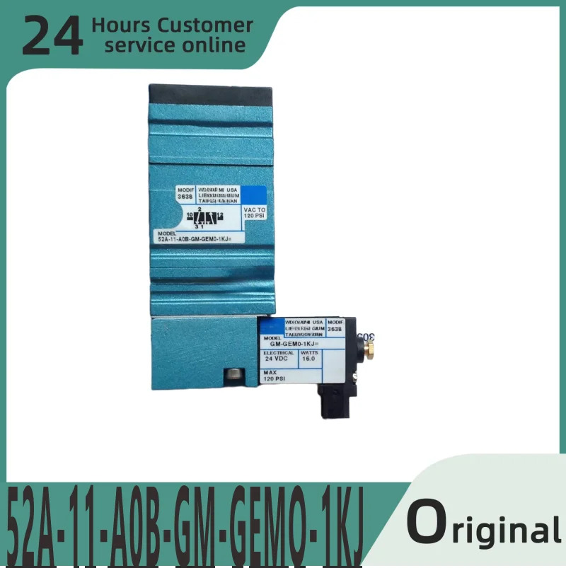 오리지널 솔레노이드 밸브 신 52A-11-A0B-GM호환-GEMO-1KJ 52A-14-D0A-DM-DDAJ-2KD 52A-11-D0B-DM-DDAA-1BA 52A-11-D0A-D