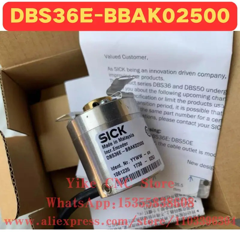 오리지널 DBS36E-BBAK02500 인코더