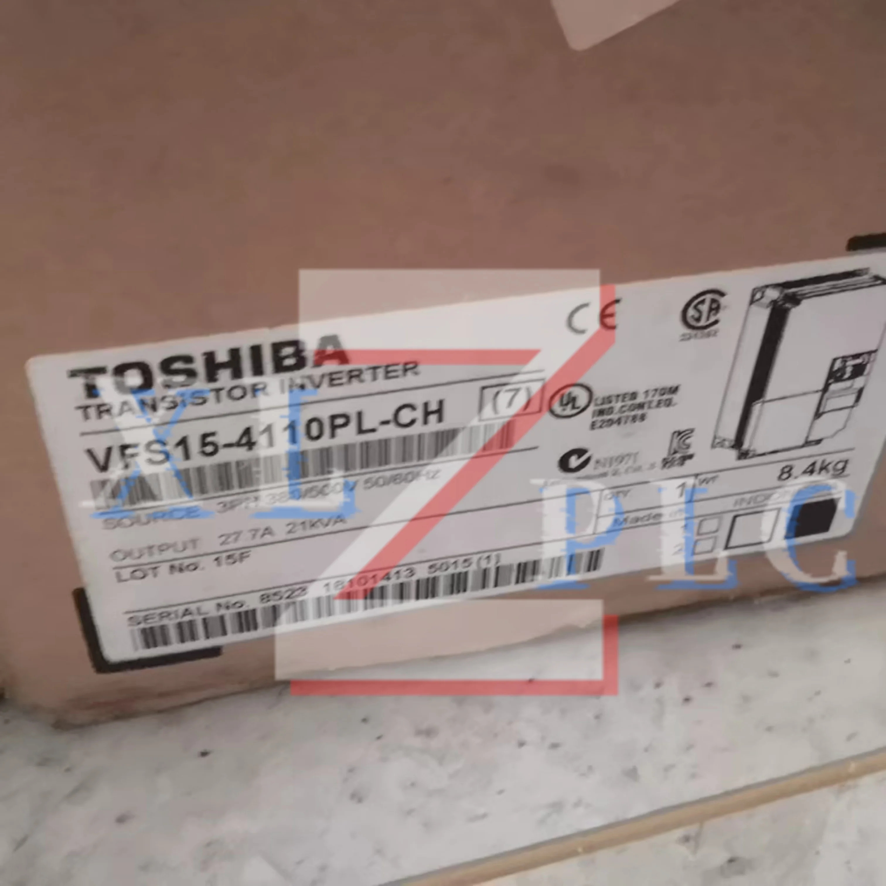 오리지널 주파수 변환기 VFS15-4110PL-CH