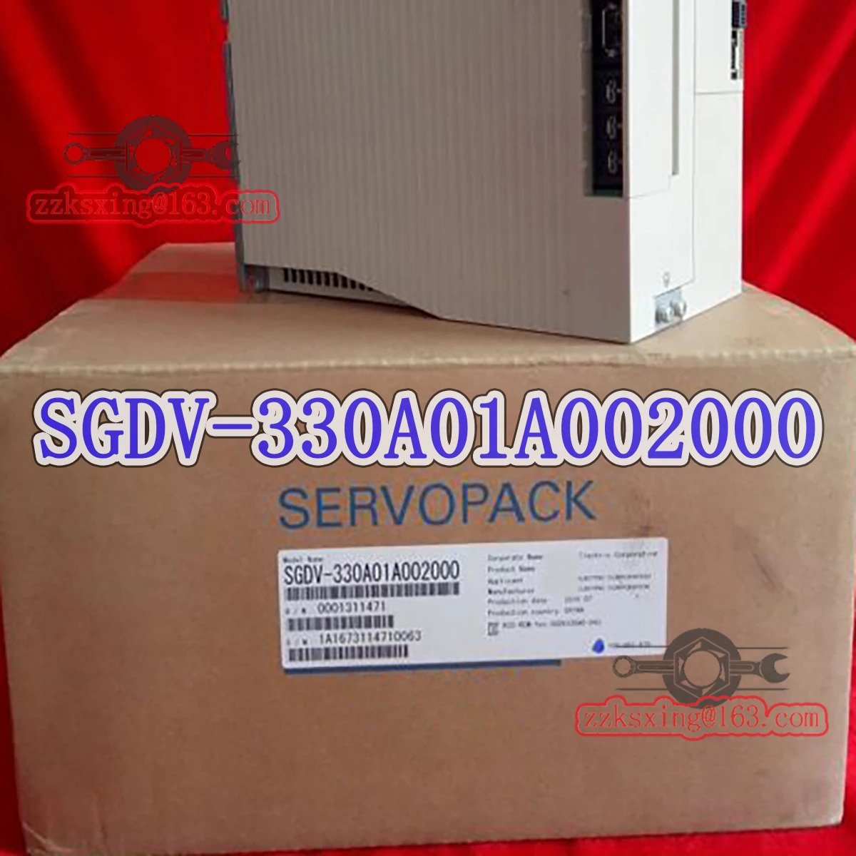 밀기울 SGDV-330A01A 002000 AC 서보 드라이버 포장
