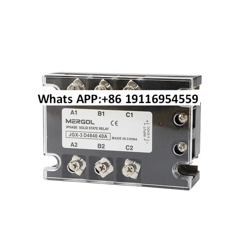 접점 없는 3상 무접점 릴레이 380vJGX-3D4840MGR DC 제어 AC 모터