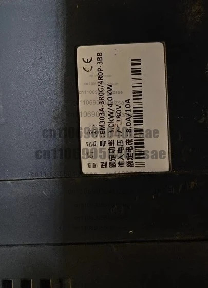 주파수 변환기 EM303A-3R0G/4R0P-3BB 3.0kw/4.0kw 380v 완전 작동 리퍼 완료 OK