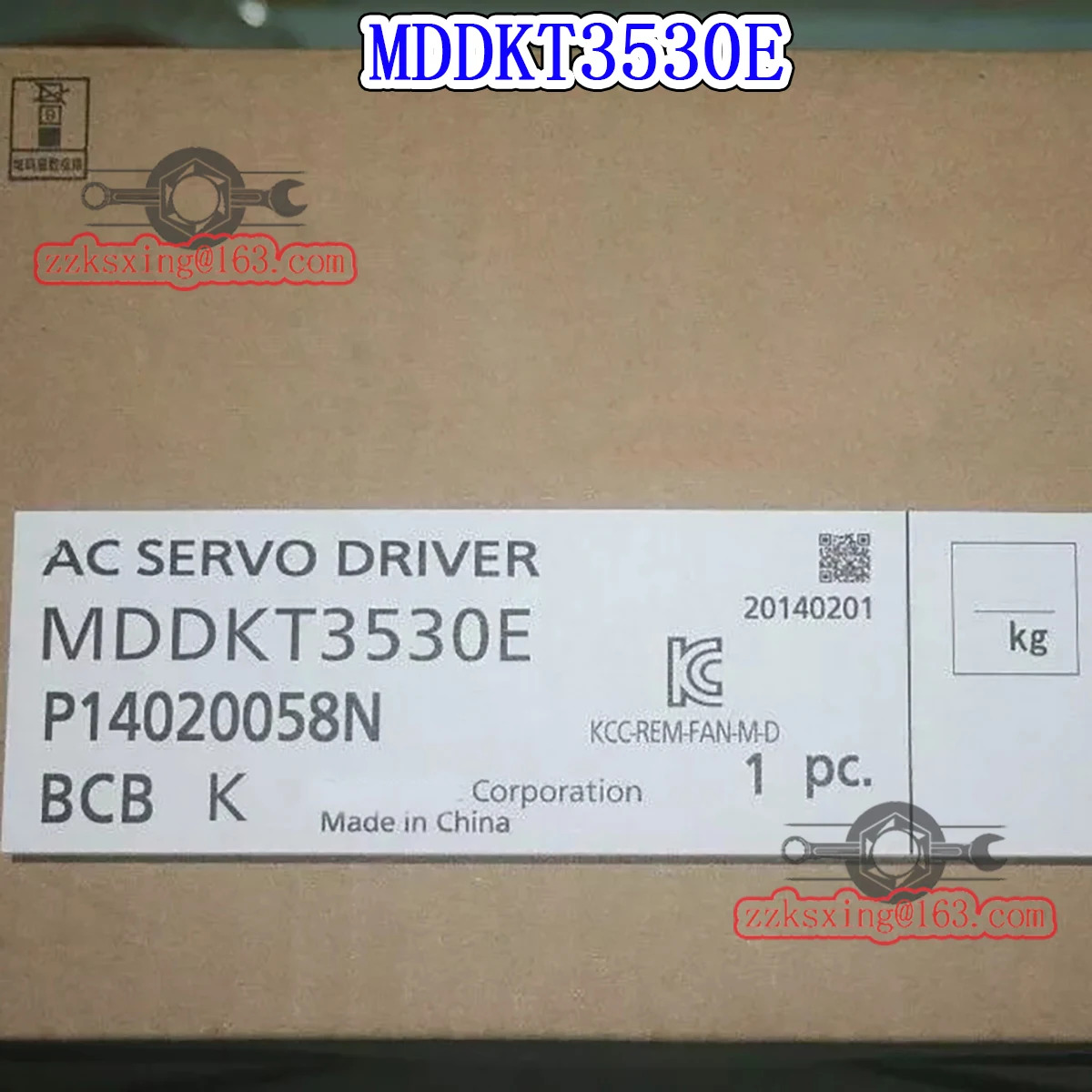 오리지널 AC 서보 드라이버 MDDKT3530E
