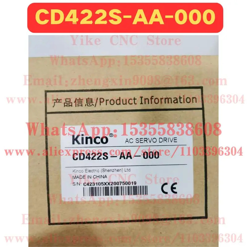 오리지널 CD422S-AA-000 서보 드라이브