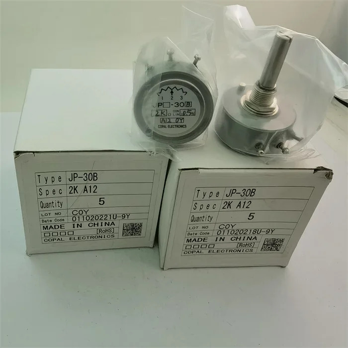 일본 C0PAL JP-30B 단일 전위차계 1K 2K 샤프트 6MM