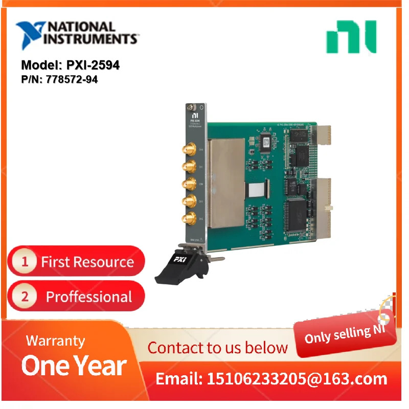 NI PXI-2594 2.5GHz 4x1 50옴 멀티플렉서