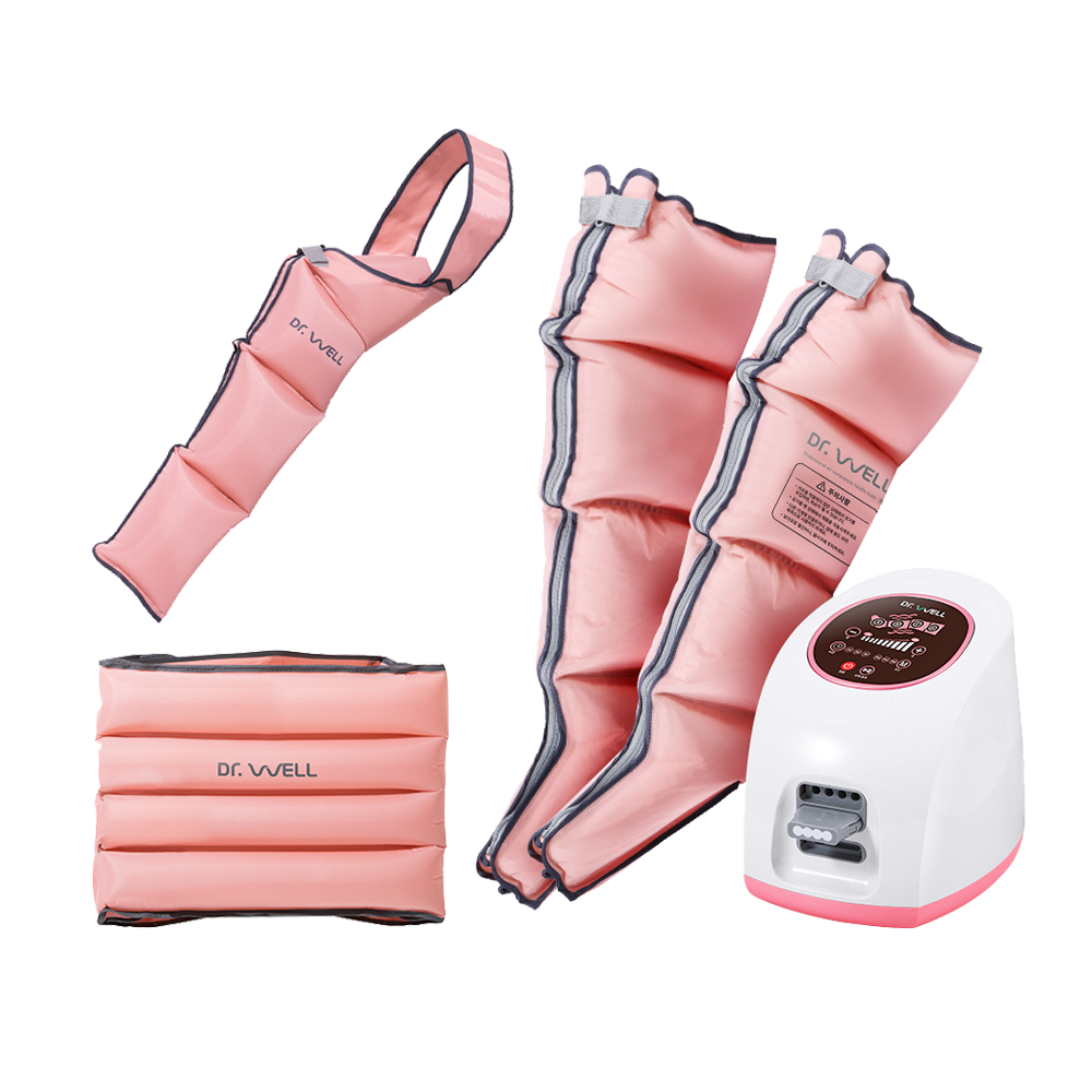 닥터웰 에어라이너 4구 공기압 마사지 풀 세트 HDW-5000 (본체+다리+팔+허리) - 메인 이미지