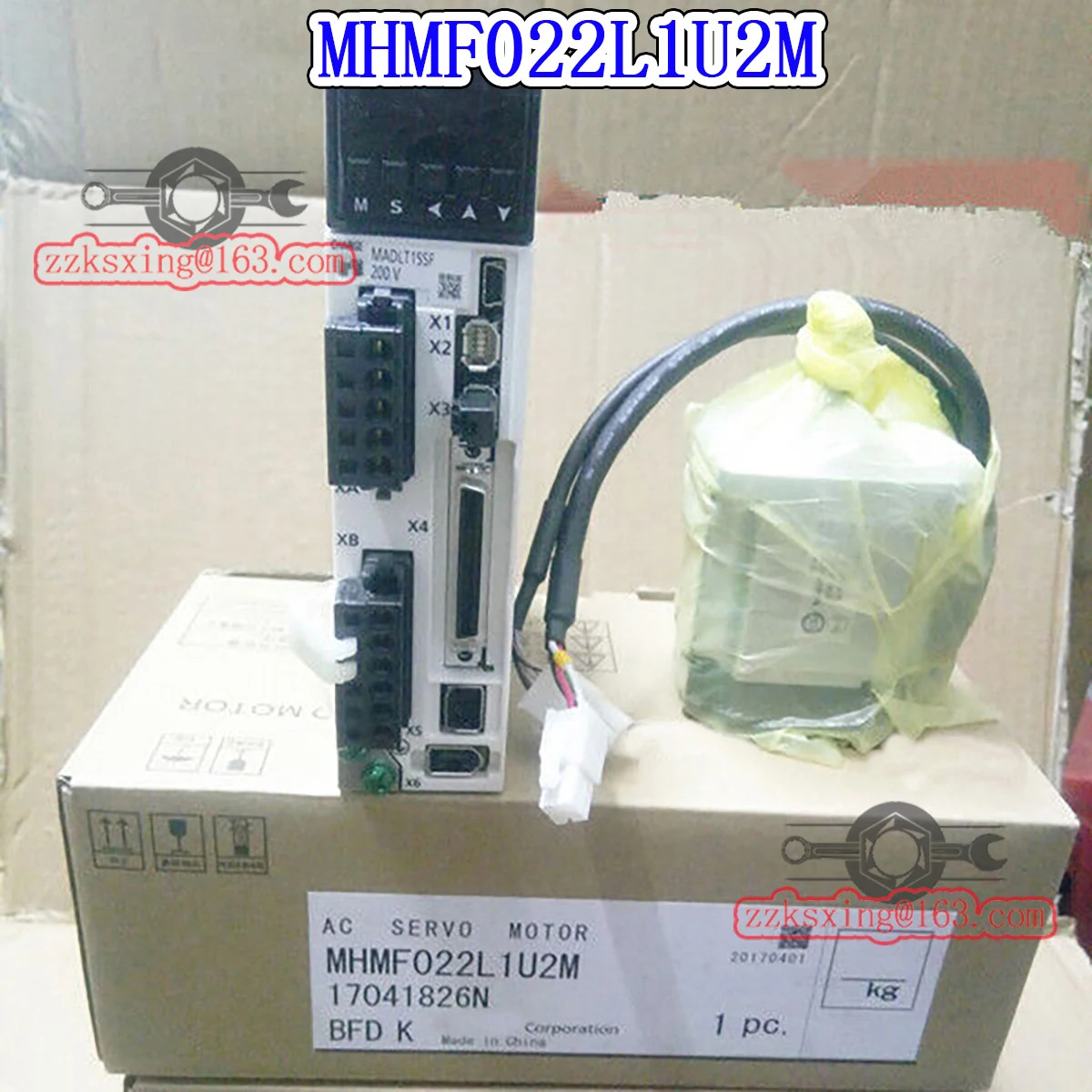 오리지널 AC 서보모터 MHMF022L1U2M