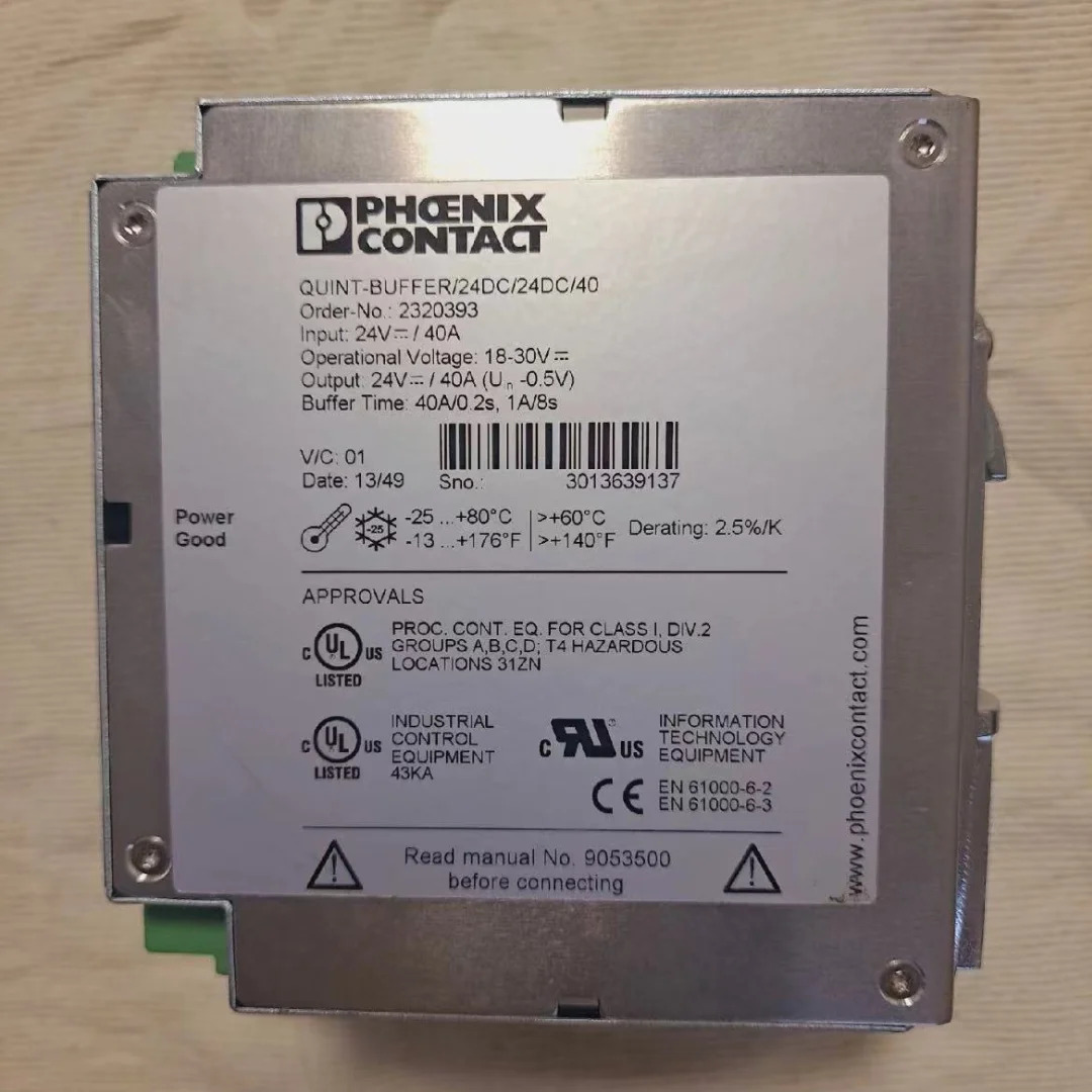 리퍼 2320393 UINT-BUFFER/24DC/24DC/40 버퍼 모듈 OK