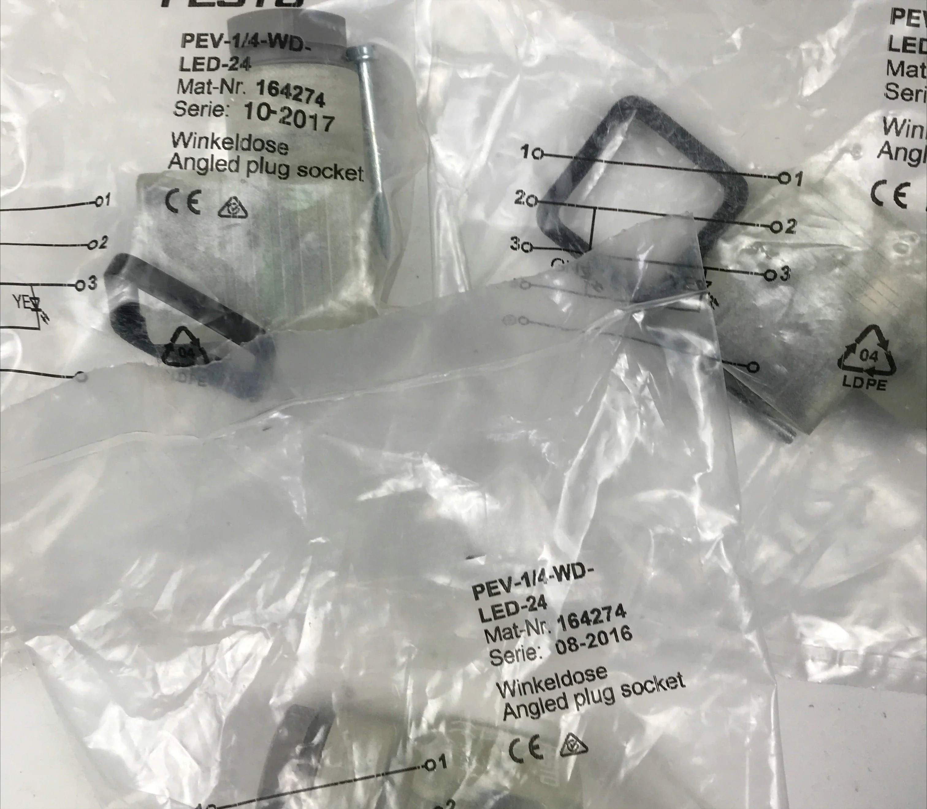 압력 스위치 PEV-1/4-B-OD 175250 164274