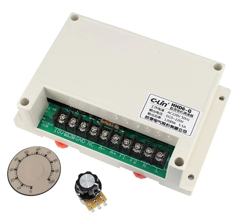 HHD6-G DC 모터 거버너 400W 1200W 고전력 출력 전압 DC0-220V