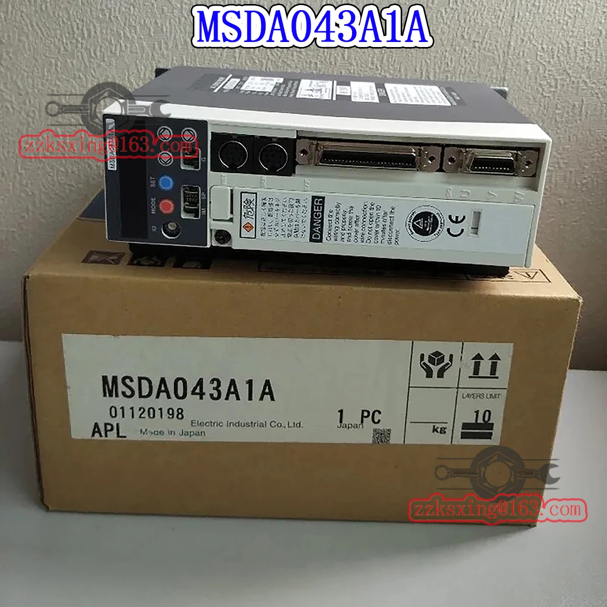 오리지널 AC 서보 드라이버 MSDA043A1A
