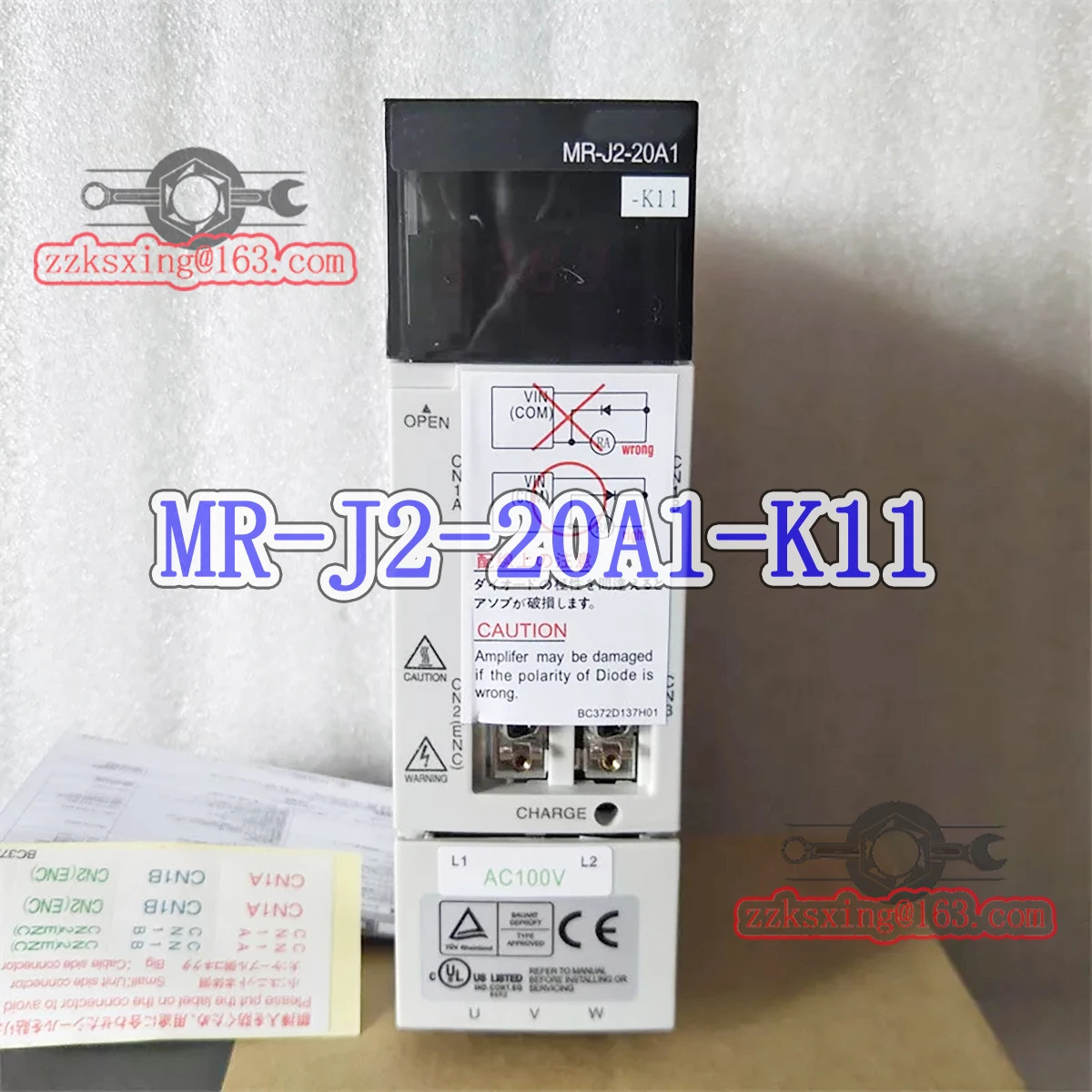 밀기울 새 MR-J2-20A1-K11 AC 서보 드라이버