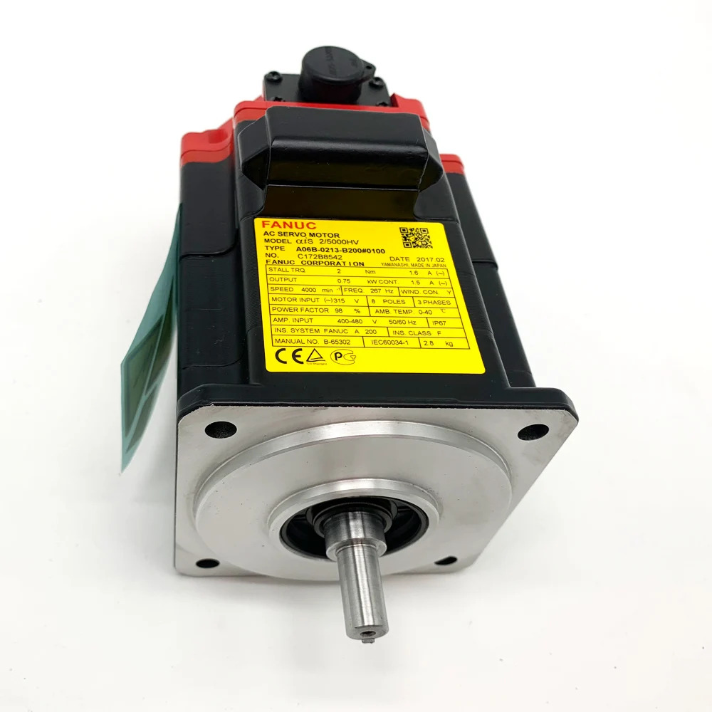 A06B-0213-B400 CNC 기계Fanuc AC 서보모터 리퍼 완료 A06B 0213 B400