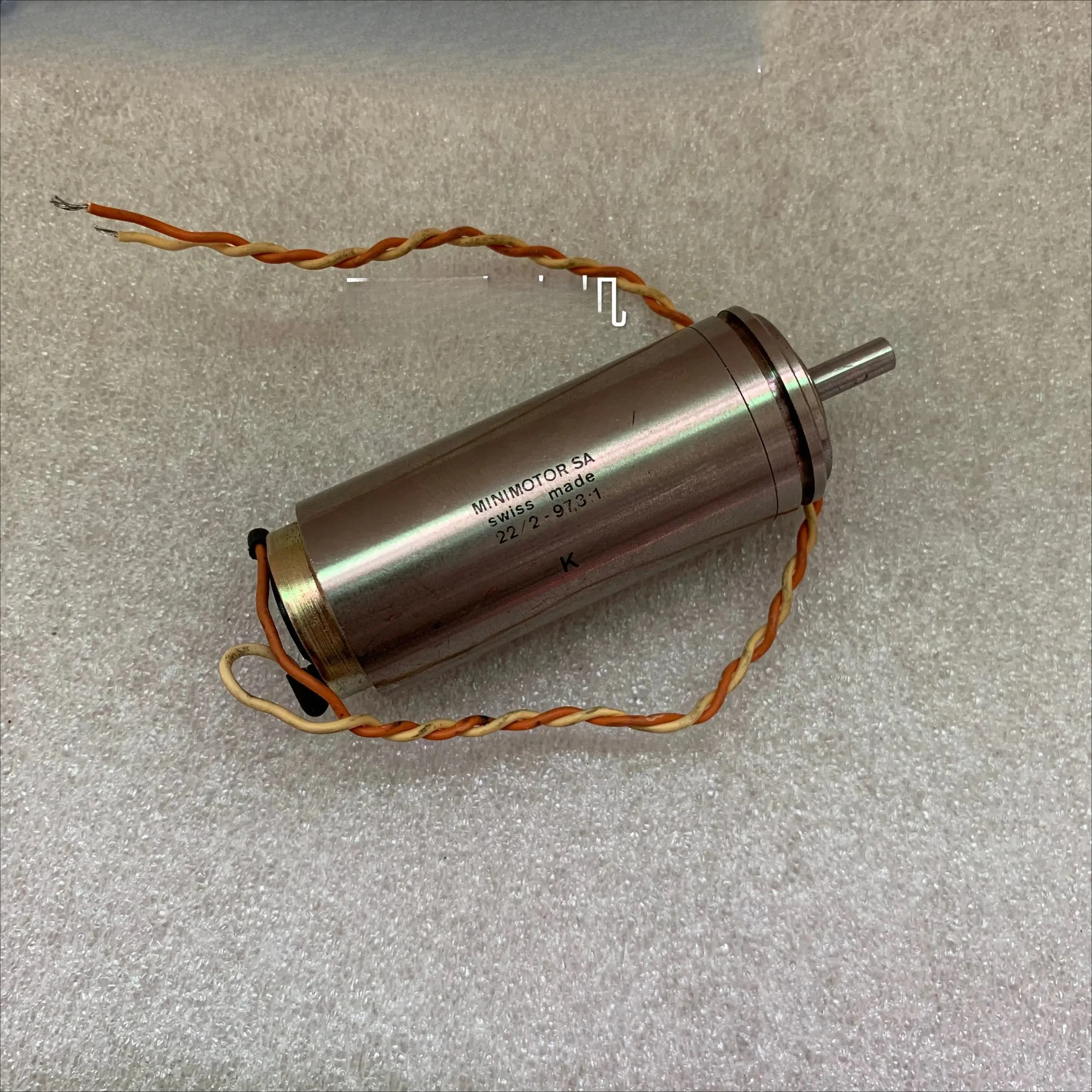 독일 Faulhaber 컵 DC 감속기 모터 222SF012S 22/2 97.31 12V