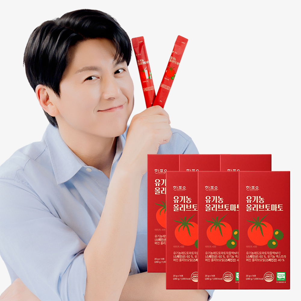유기농100% 올토샷 엑스트라버진올리브오일 토마토 280ml, 6개 - 상품 이미지