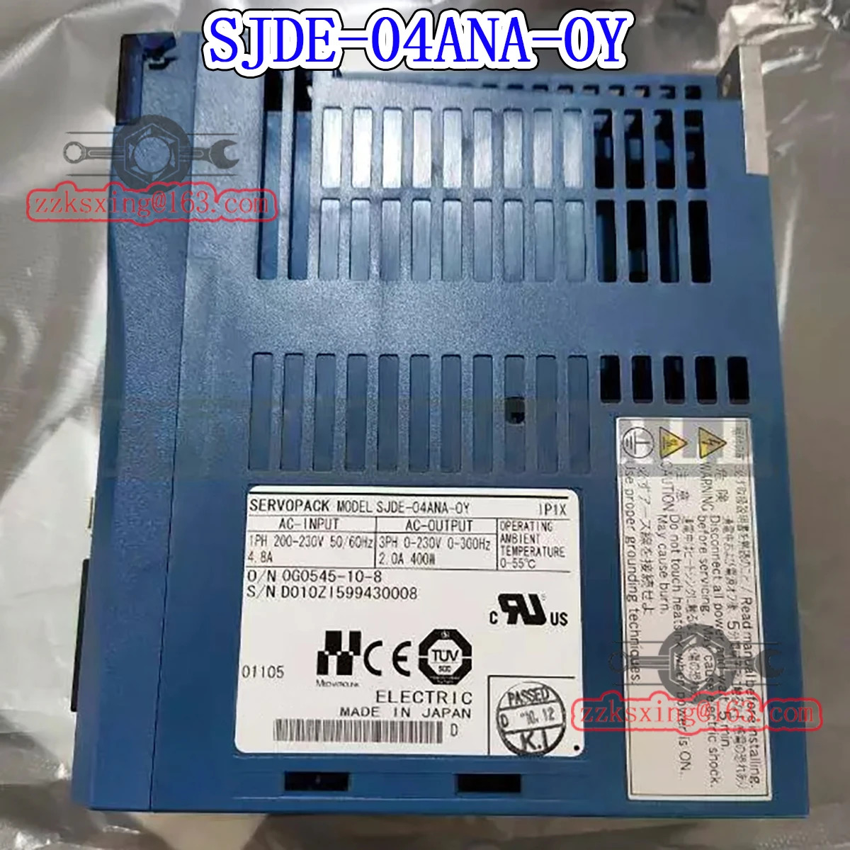 SJDE-04ANA-OY 오리지널 AC 서보 드라이버 신