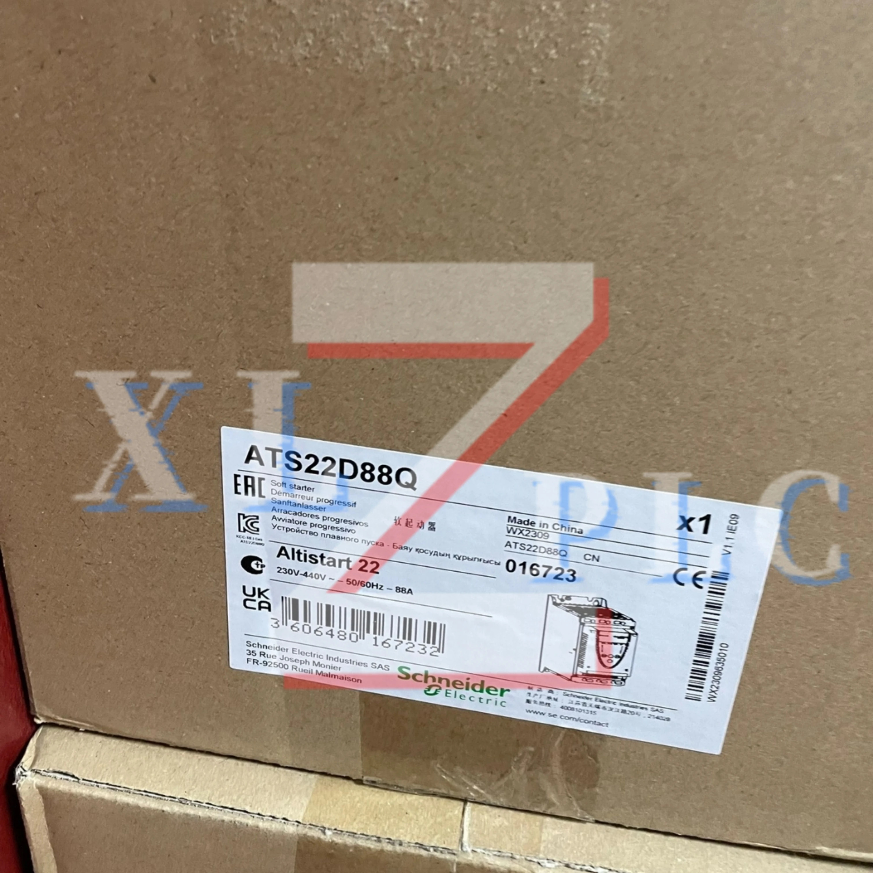 ATS22D62Q 소프트 스타터 ATS22D75Q ATS22D88Q