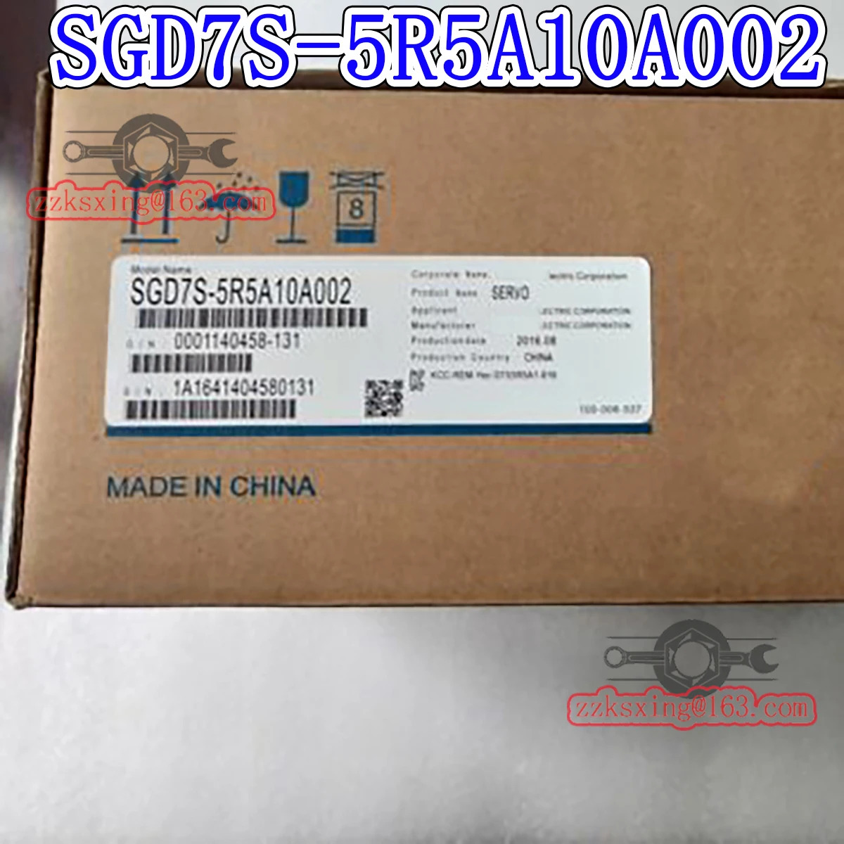 오리지널 AC 서보 드라이버 신 SGD7S-5R5A10A002