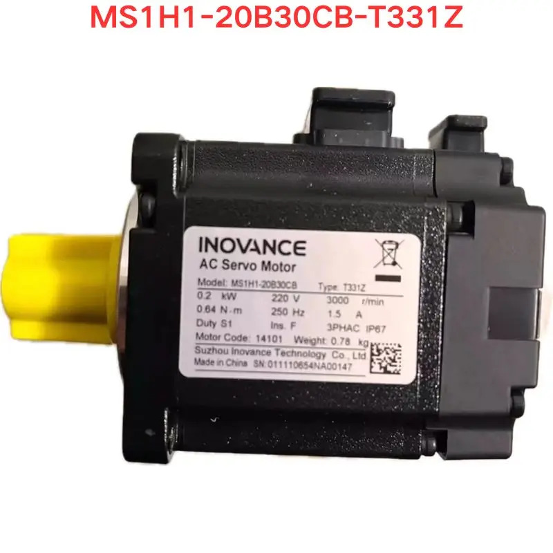 Inovance MS1H1-20B30CB-T331Z 서보모터 0.2KW
