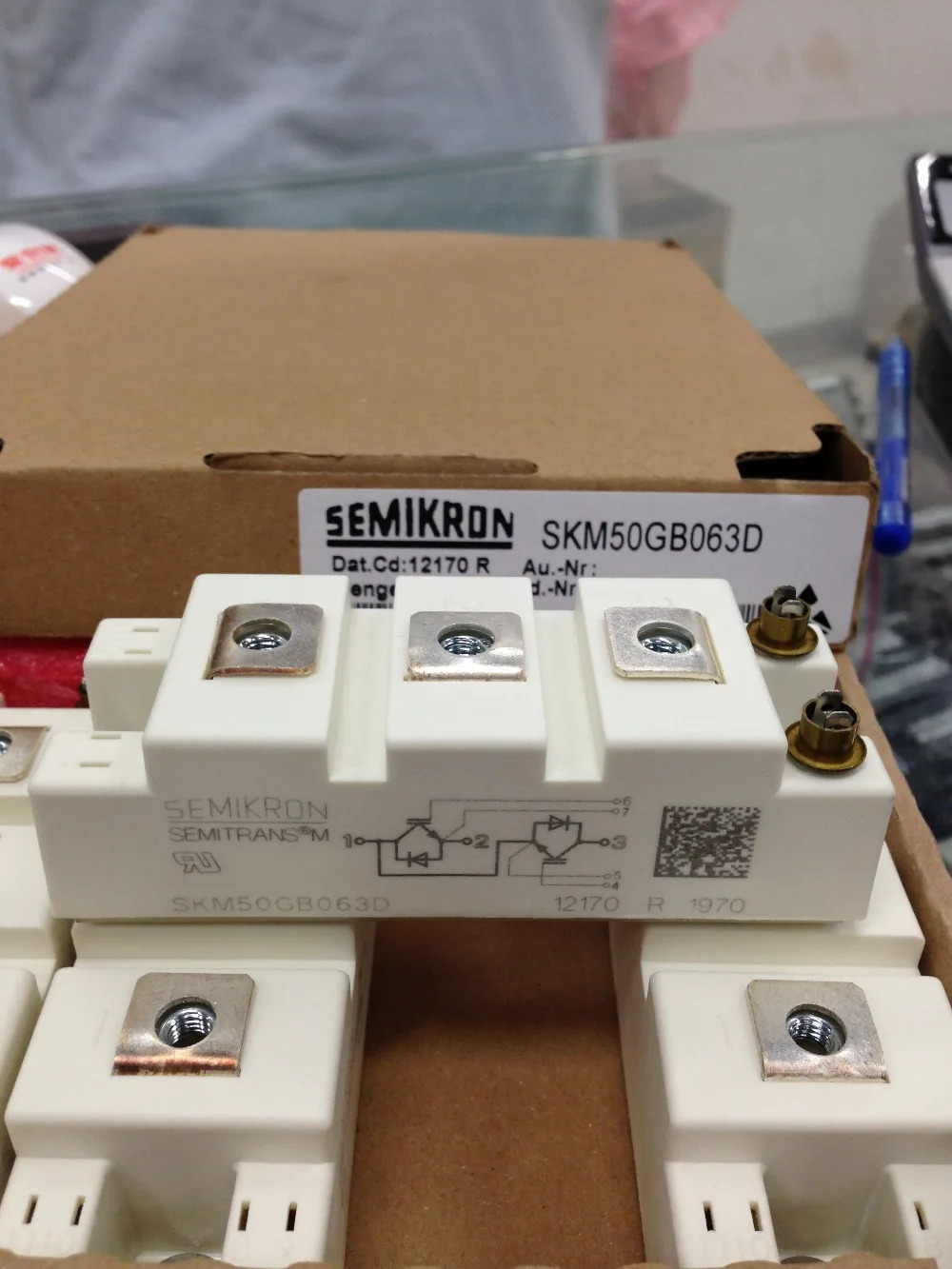 IGBT 전원 모듈 SKM50GB123D SKM50GB12T4 SKM50GB063D SKM75GB12T4 SKM75GB123D 신