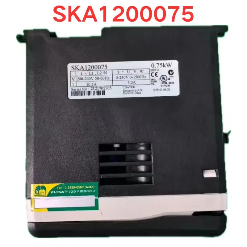 오리지널 SKA 1200075 주파수 변환기 0.75KW 220V
