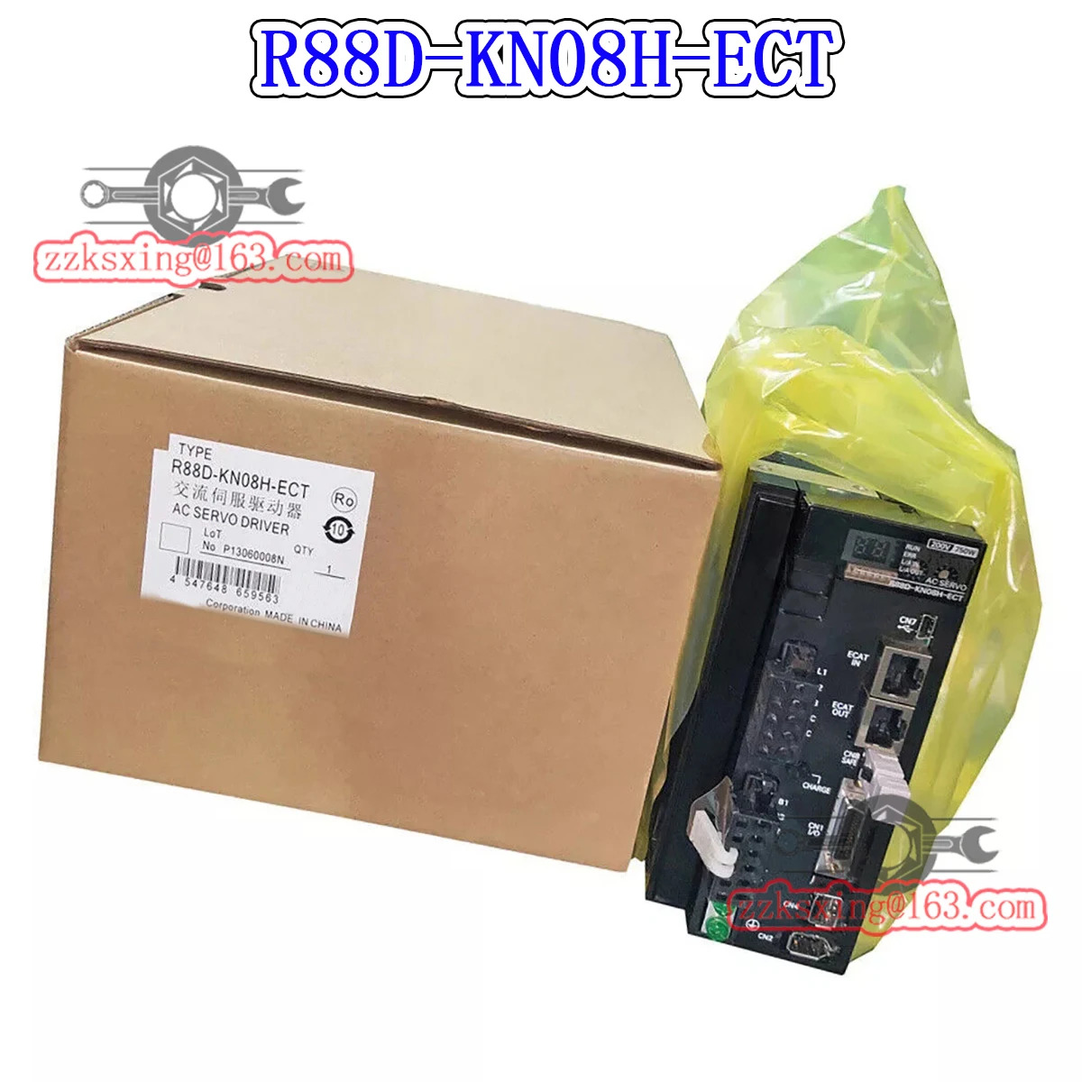 오리지널 AC 서보 드라이버 신 R88D-KN08H-ECT