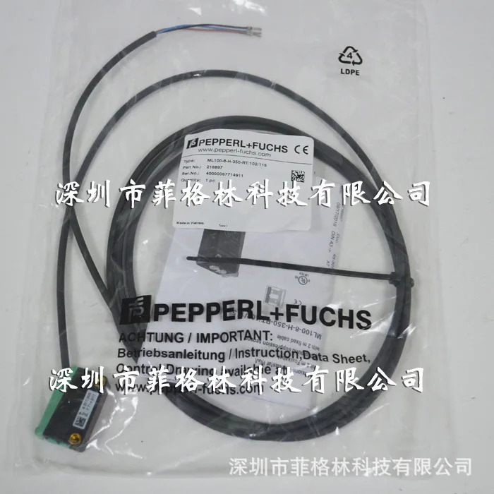 실제 ML100-8-H-350-RT/102/115 독일 Pepperl Fuchs P F 광전스위치