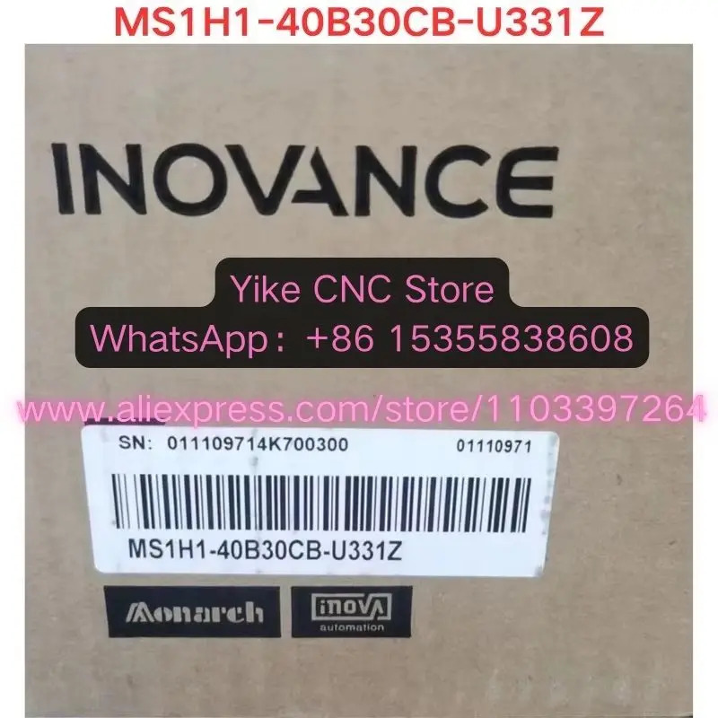 오리지널이노반스 서보모터 MS1H1-40B30CB-U331Z